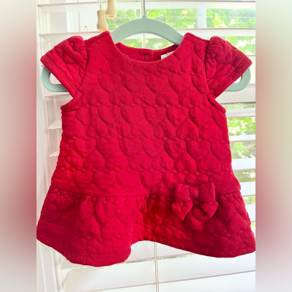 EUC Janie and Jack quilted  outfit